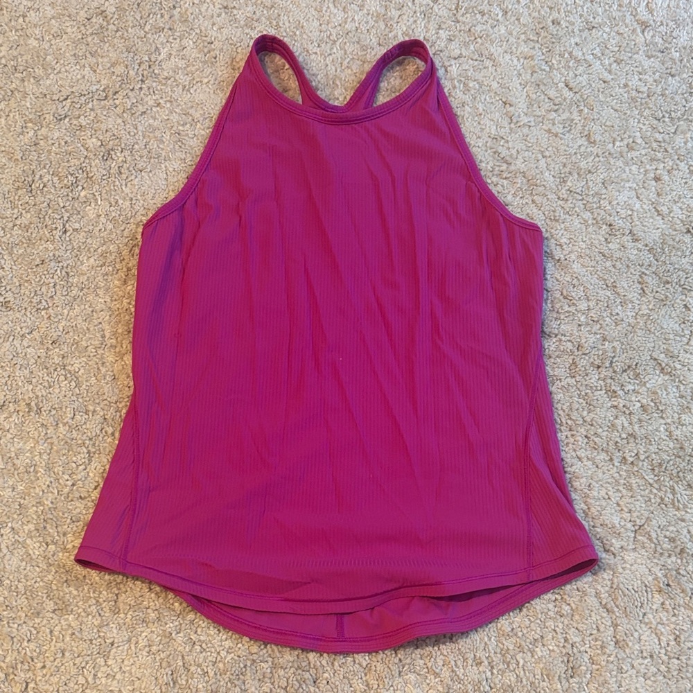 Lululemon Athletica Fuchsia and Violet Active Top